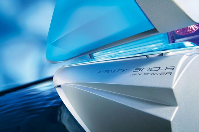 Productfoto van fabrikant Ergoline: de 500 & 880 zonnebank, de instapbank van de studio